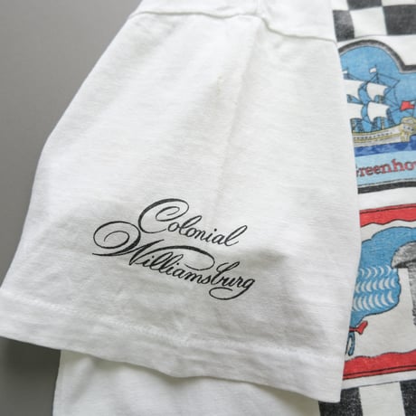 print tee / white