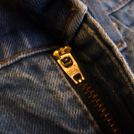 80s Levi's cutoff denim / made in USA