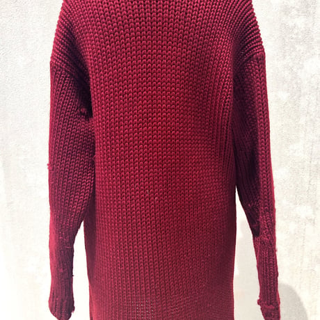 50s〜 unknown / lettered  cardigan