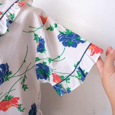 flower print gown