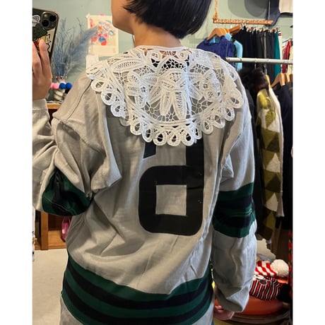 eski. remake sailor tops with lace collar