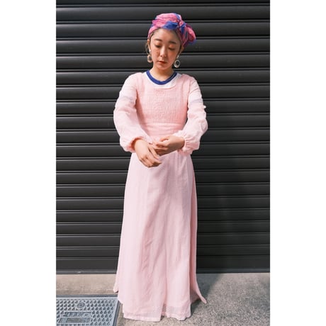 vintage / pin dot dress