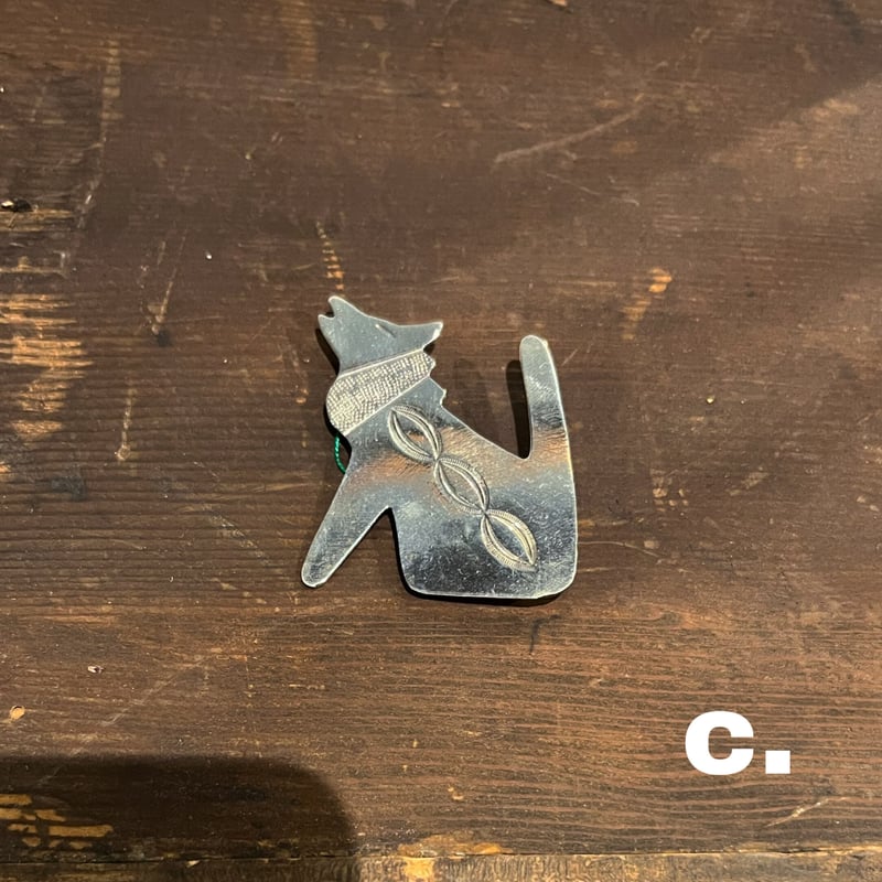 メルヴィンフランシスバッファローブローチ ヴィンテージ