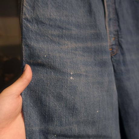 70s orange tab Levi's flare denim