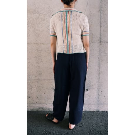 60-70s vintage / cotton knit shirts