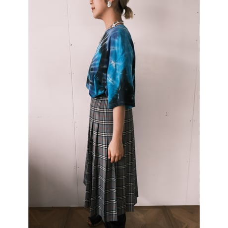 tie-dye big tee / blue