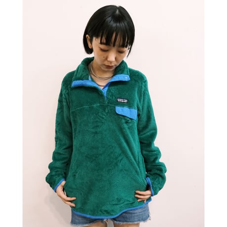 Patagonia / fleece snap tee
