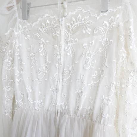 vintage wedding dress made in U.S.A.