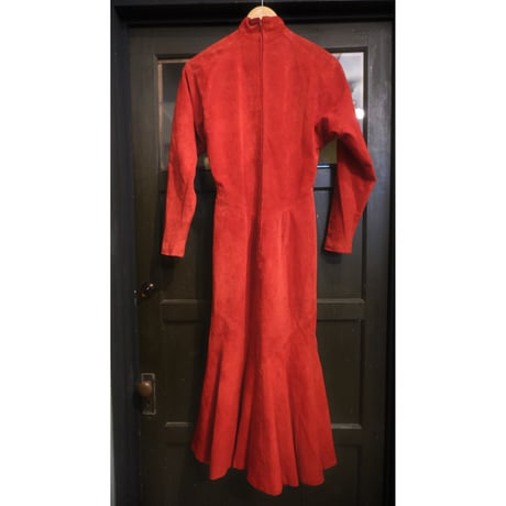 〜80s all suède dress