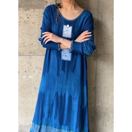 mascia&me/indigo blue relax op