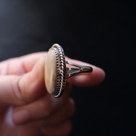 indian jewely / picture jasper ring