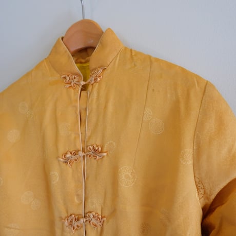 china jacket / yellow