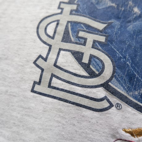 cut off print tee / gray