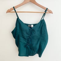 satin ribbon cami