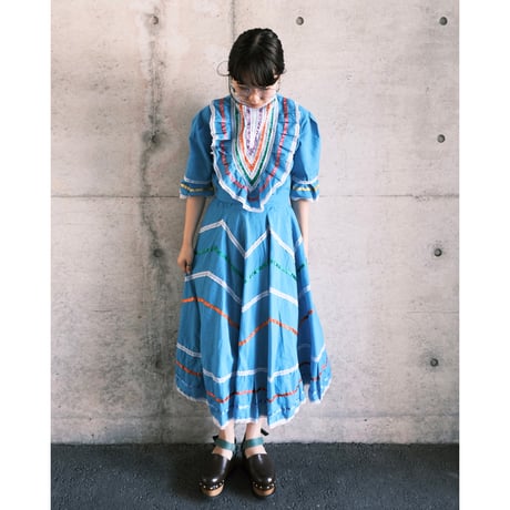 colorful ribbon dress