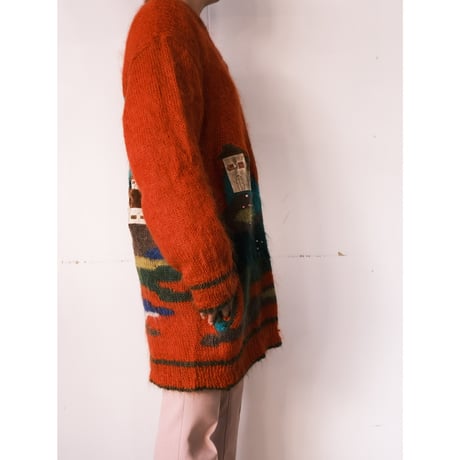 mohair cardigan "🏠"