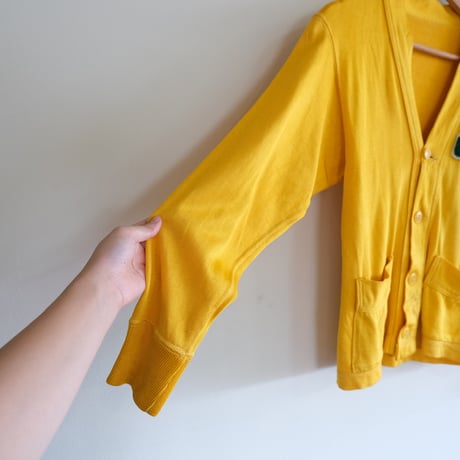 “L”  7th lettered cardigan