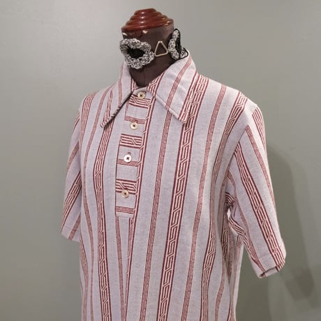 Munsing wear / jacquard polo shirt