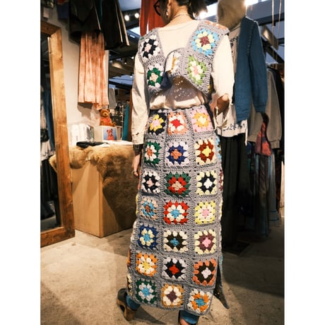 eski. original / granny square skirt