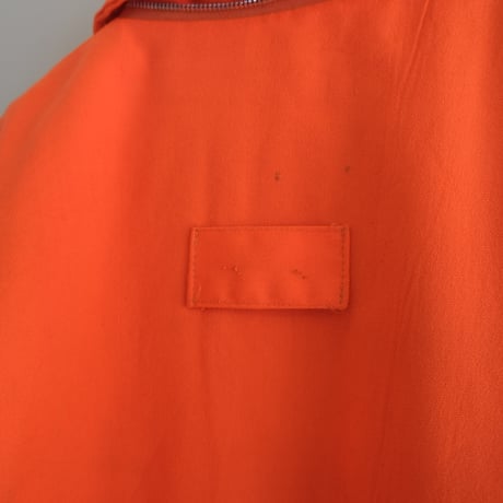 orange big jacket