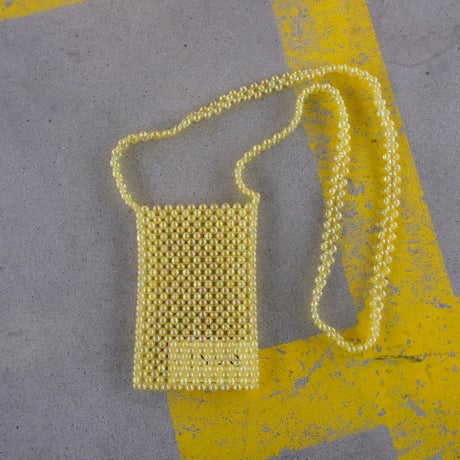 beads shoulder bag