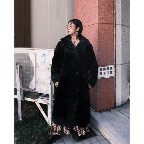 〜70s fake fur coat