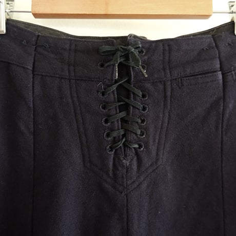 wool marine skirt