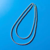 navajo perl necklace / 5mm