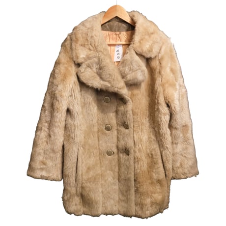 70s fake fur coat
