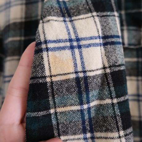 “PENDLETON” check wool lounge robe