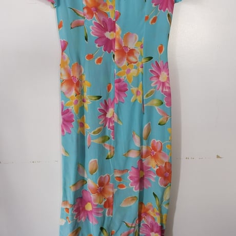 MAGGY LONDON / silk  flower dress