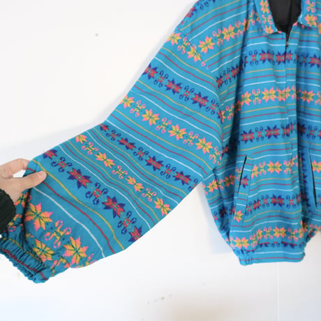 colorful embroidery jacket