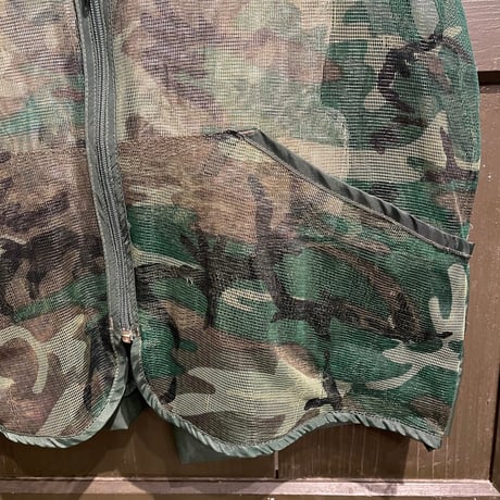 eski. remake / "dog" mesh camo vest