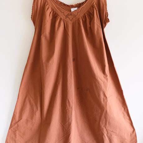 antique overdye cotton dress