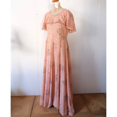 vintage dress with cape