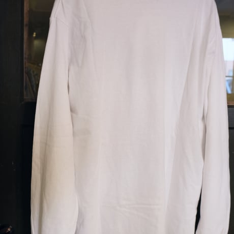 made by teddy / punk teddy L/S tee "white"