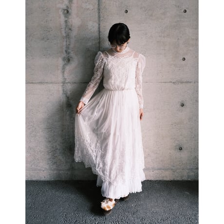 vintage wedding dress made in U.S.A.