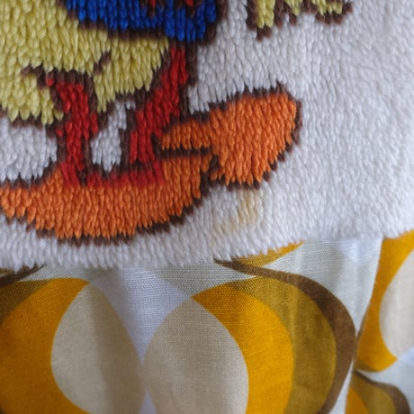 vintage rug "Donald"