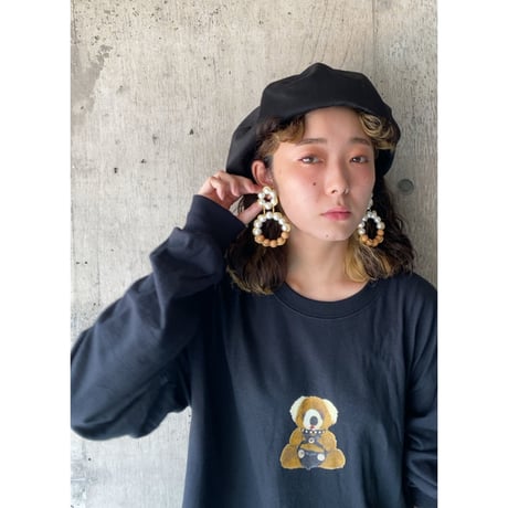 lili by seri / fuchidori perl / earring