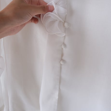 〜70s frill blouse