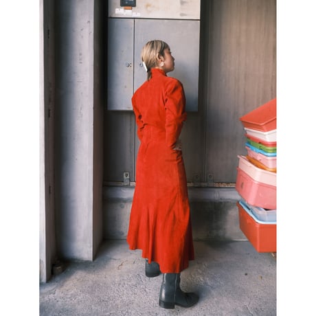 〜80s all suède dress