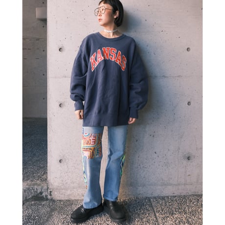 print sweat / navy