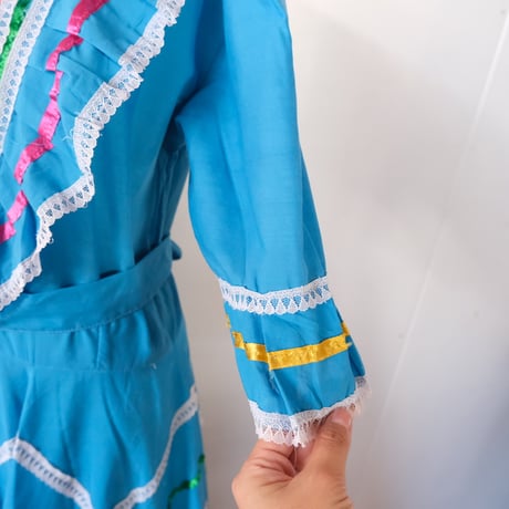 colorful ribbon dress