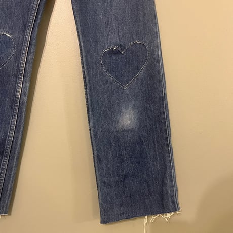 eski. remake ♡ pants / Levi's cutoff denim