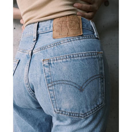 eski. original remake "♡" denim