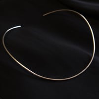 all silver plane choker