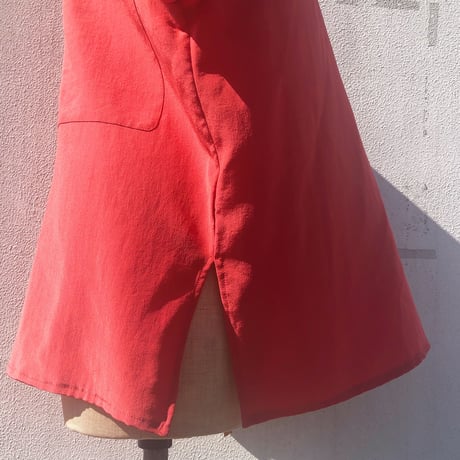 unknown / open collar silk shirt