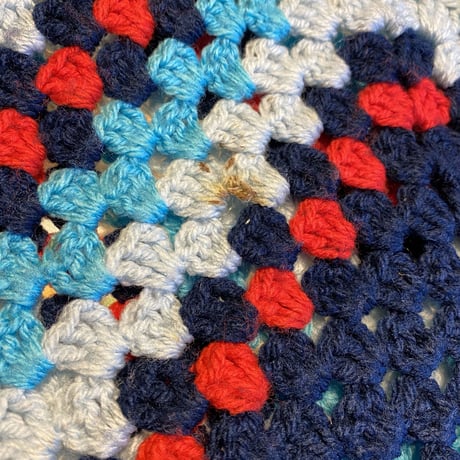 hand knit big shawl