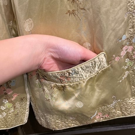 gold china jacket