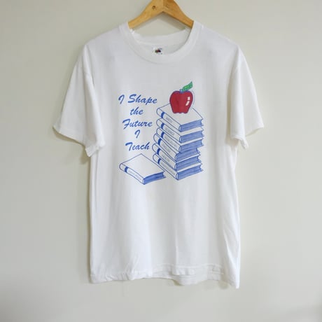 FRUIT OF THE LOOM / print tee "🍎"